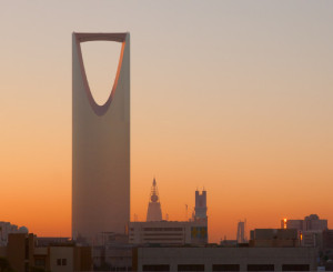 Hochhäuser in Riad